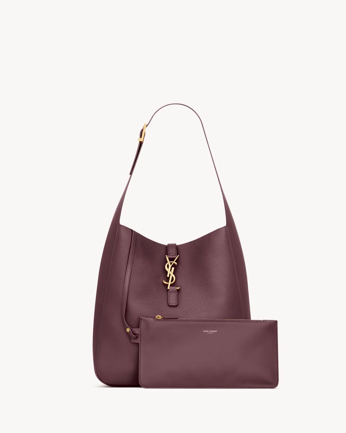 YSL LE 5 À 7 Supple Large in Grained Leather - Image 3